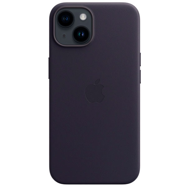 Чехол для телефона Apple iPhone 14 Plus Leather Case with MagSafe MPPC3ZM/A Ink