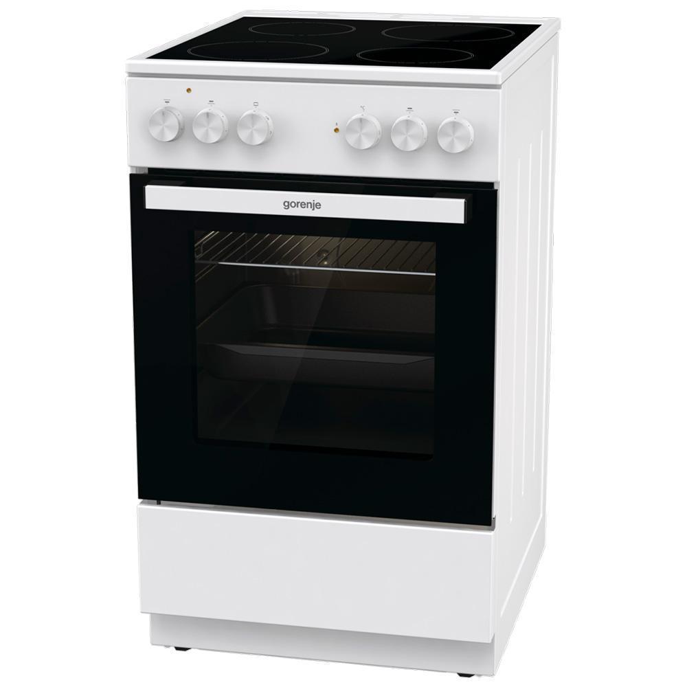 Стеклокерамическая плита Gorenje GEC5A21WG-B, белая