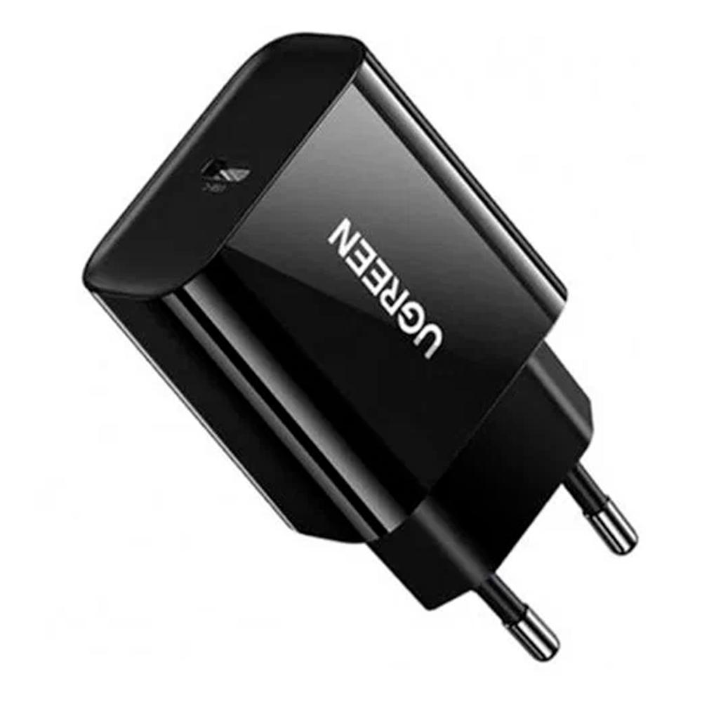 Зарядное устройство для телефонов Ugreen CD137 PD Fast Charger EU (Black) 10191