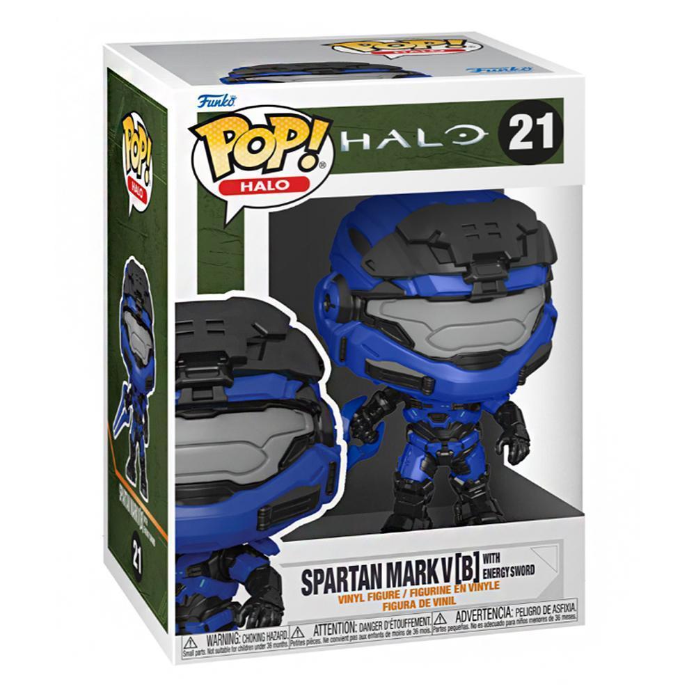 Фигурка Funko POP! Games Halo Infinite Spartan Mark V [B] with Energy Sword w/Chase 59336
