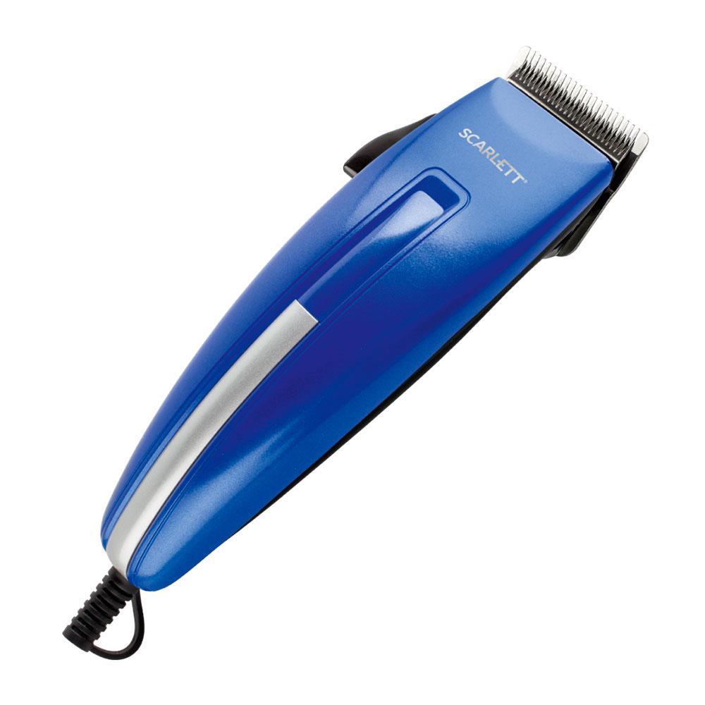 Машинка для стрижки волос Scarlett SC-HC63C10, синяя
