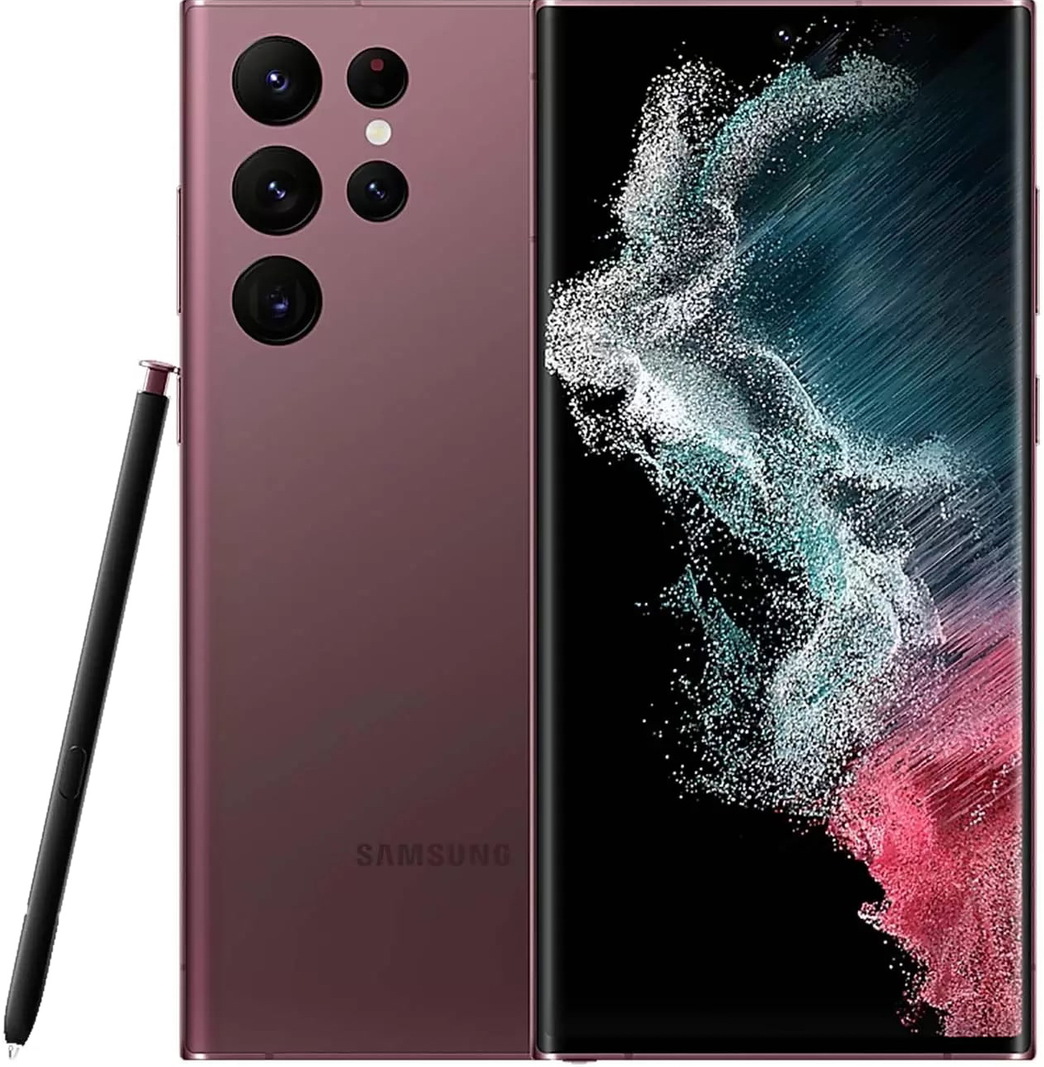 Смартфон Samsung SM-S908 Galaxy S22 Ultra 5G 128GB BDRDS, красный