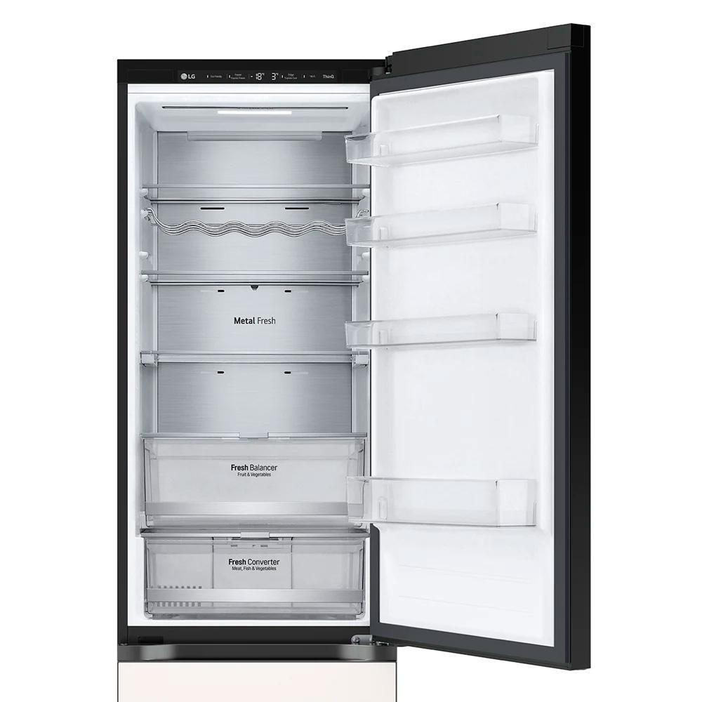 Холодильник LG Objet GC-B 509 QG9M, бежевый