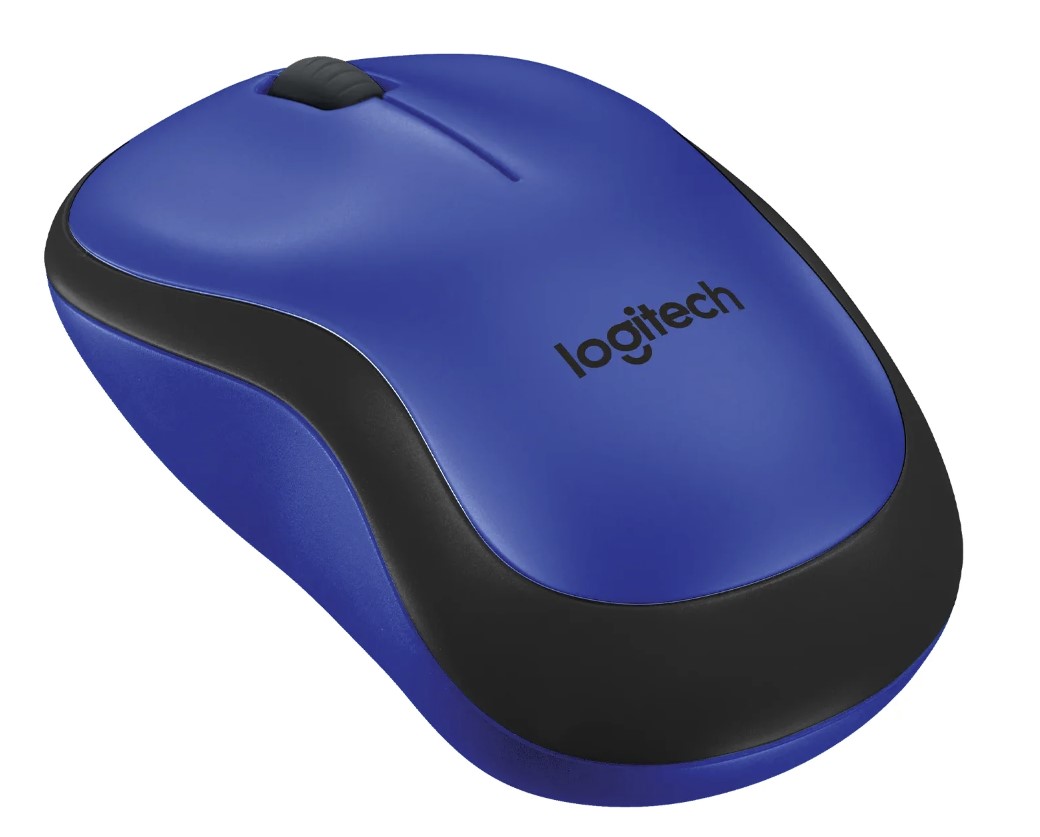 Мышь Logitech USB M 220 Wireless Blue