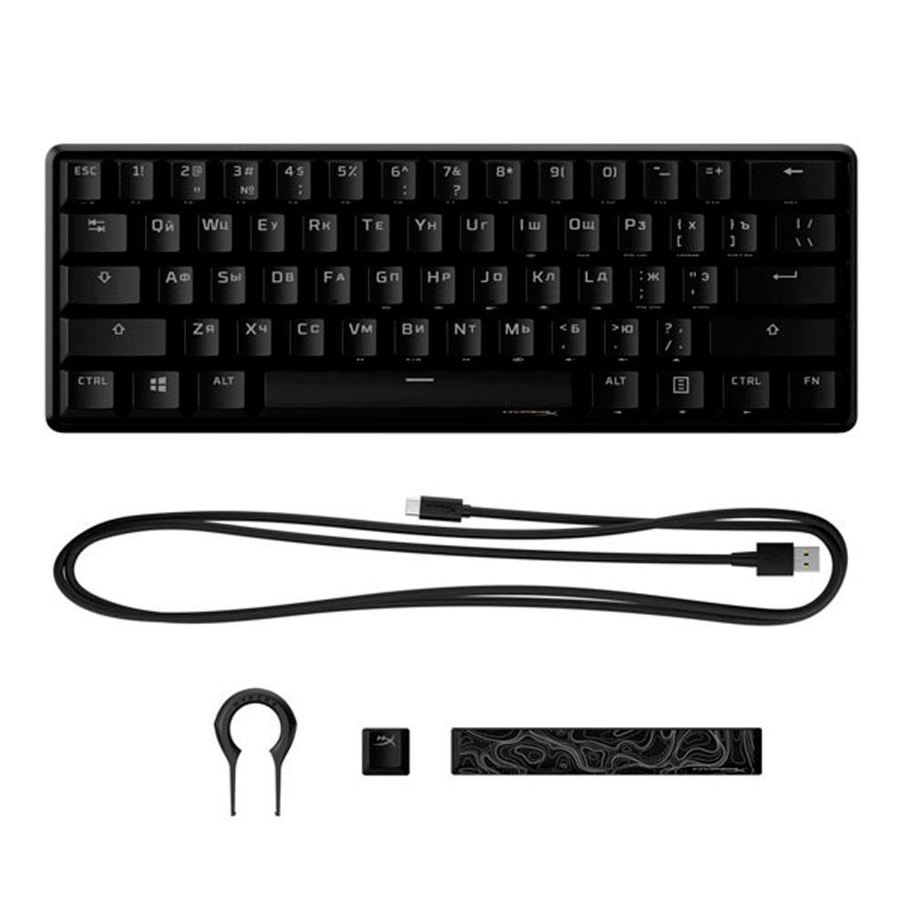 Клавиатура HyperX Alloy Origins 60 HKBO1S-RB-RU/G