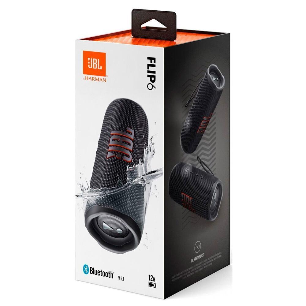 Портативная колонка JBL Flip 6 black