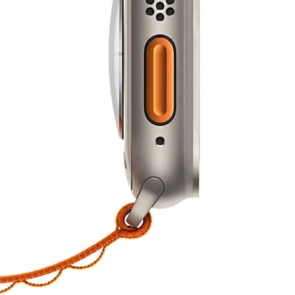 Смарт часы Apple Watch Ultra GPS + Cellular, 49mm Titanium Case with White Ocean Band (MNHF3RB/A)