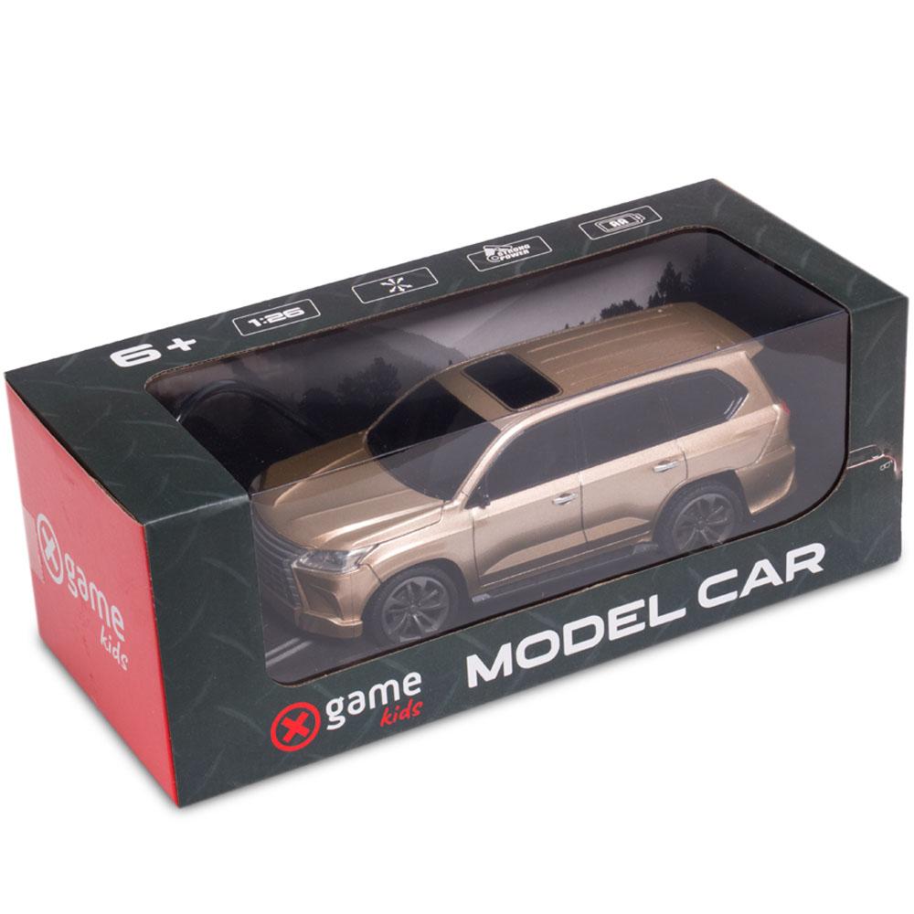 Радиоуправляемая игрушка X Game Model Car 55244G 1:26 Р/У (золотая)