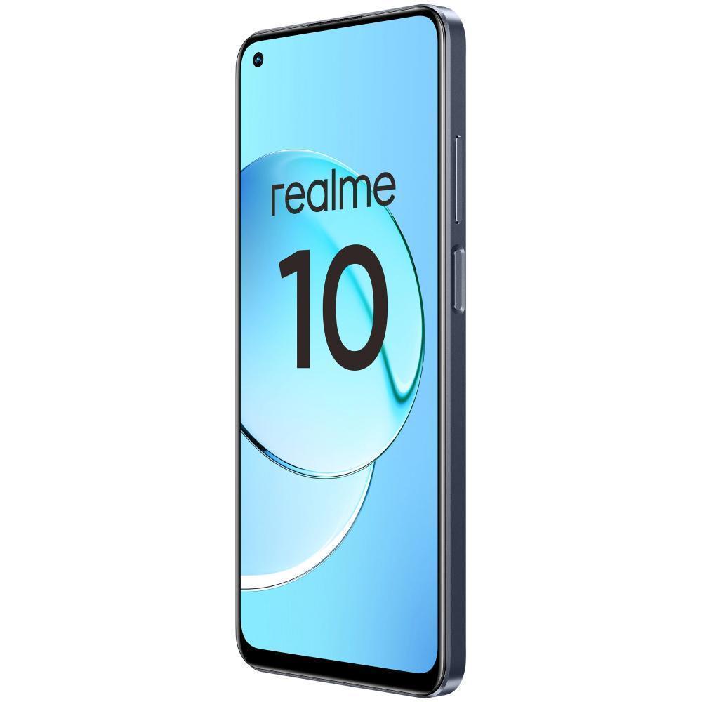 Смартфон Realme 10 (4/128GB) INT+NFC Rush Black, черный