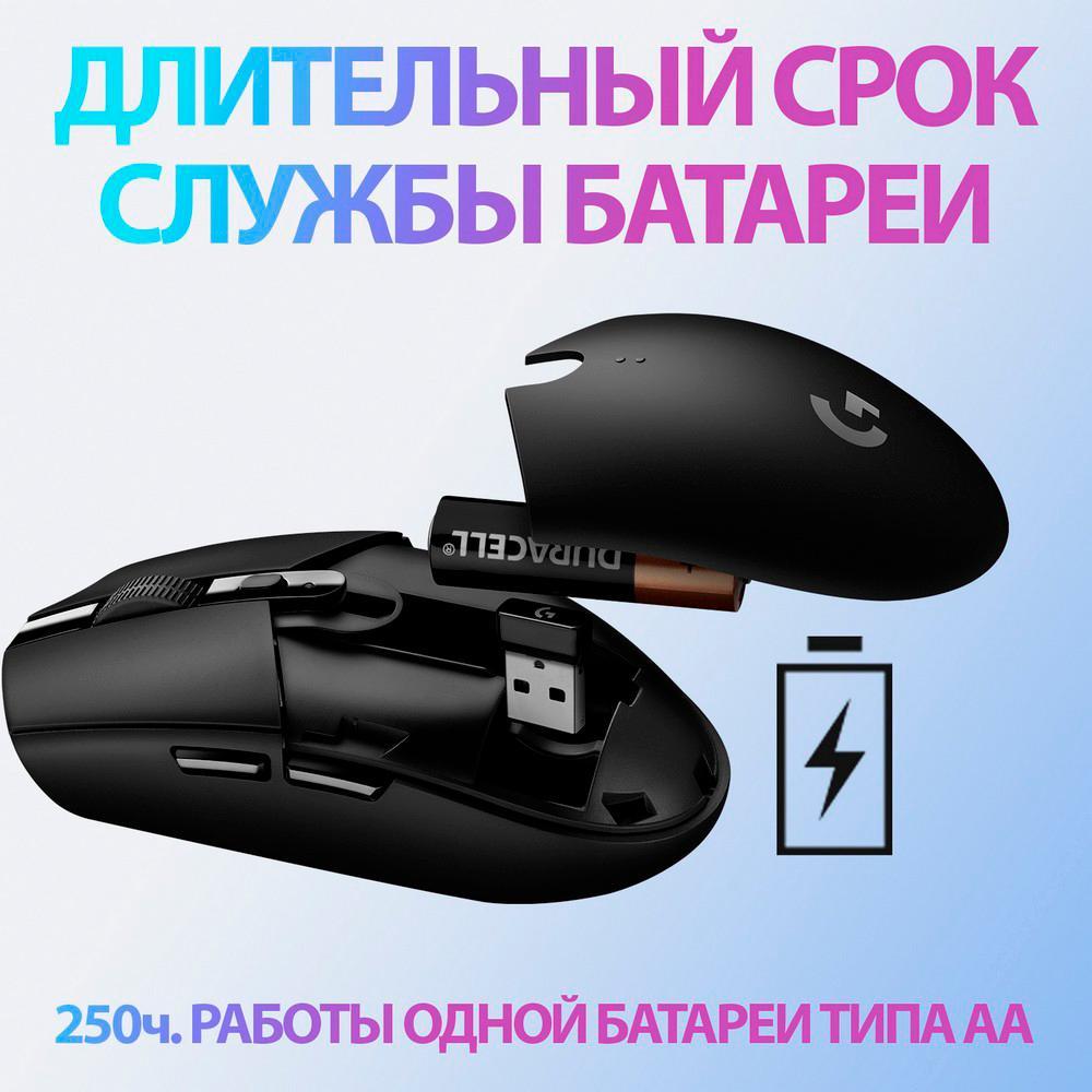 Мыш игровая Logitech G305 Gaming Optical USB white