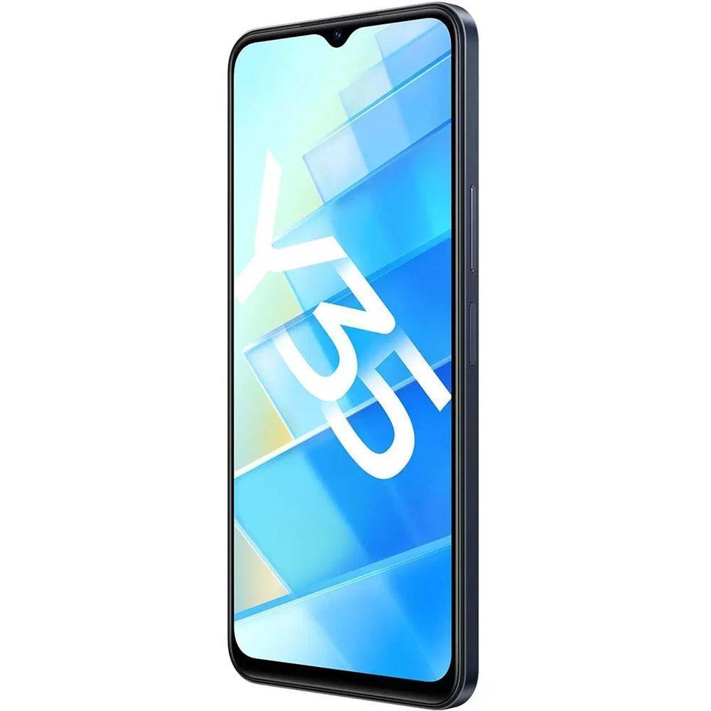 Смартфон Vivo Y35 4/128GB Agate Black (V2205), черный