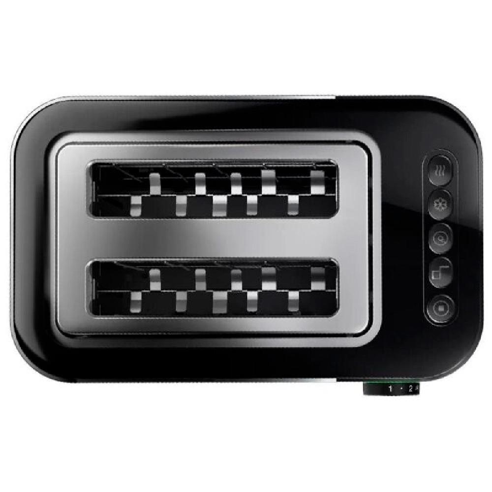 Тостер Braun HT 5015 BK серебристо-черный