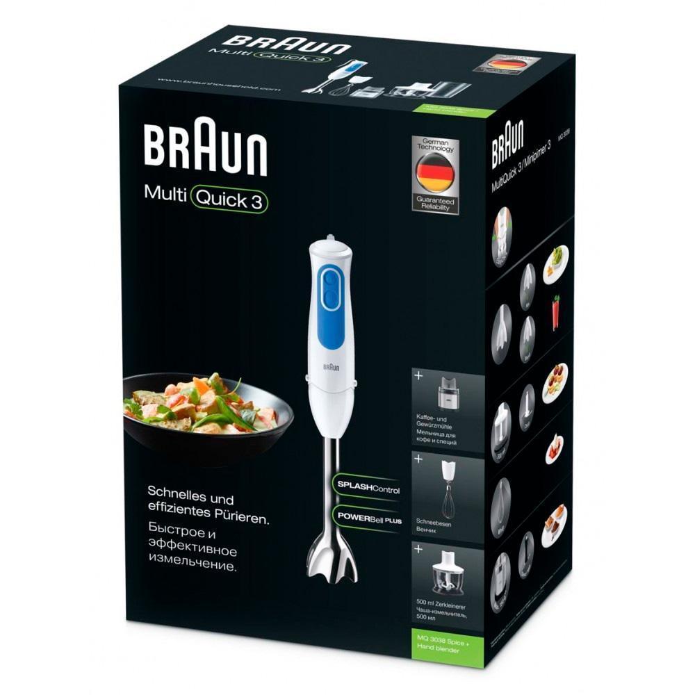 Блендер погружной Braun MQ3038WH
