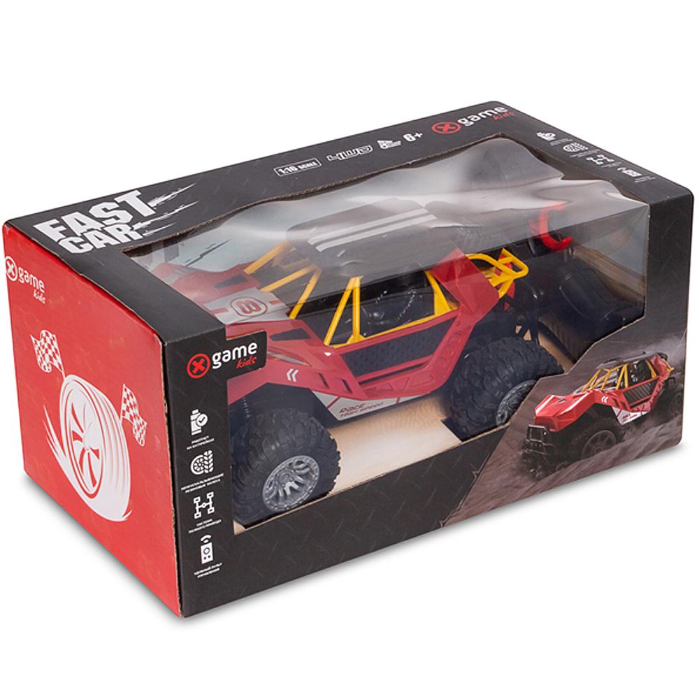 Радиоуправляемая игрушка X Game Fast Car 65162R 1:16 Р/У (красная)