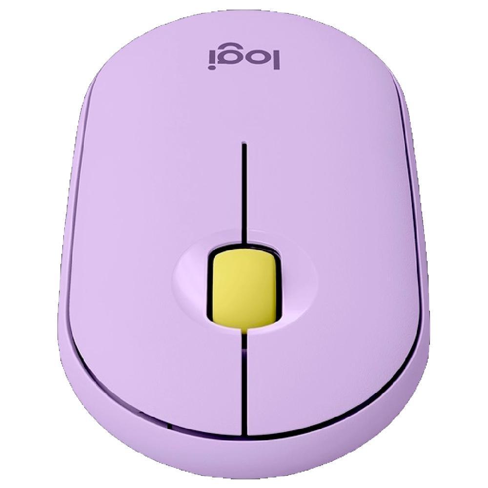 Мышь Logitech Pebble M350 Wireless Mouse Lavander lemonade