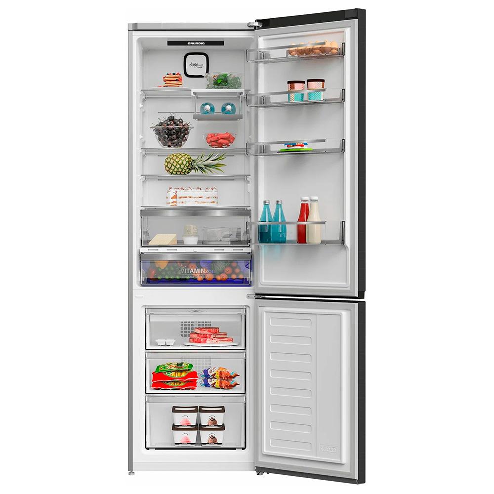 Холодильник Grundig GKPN 66930 FXD, серый
