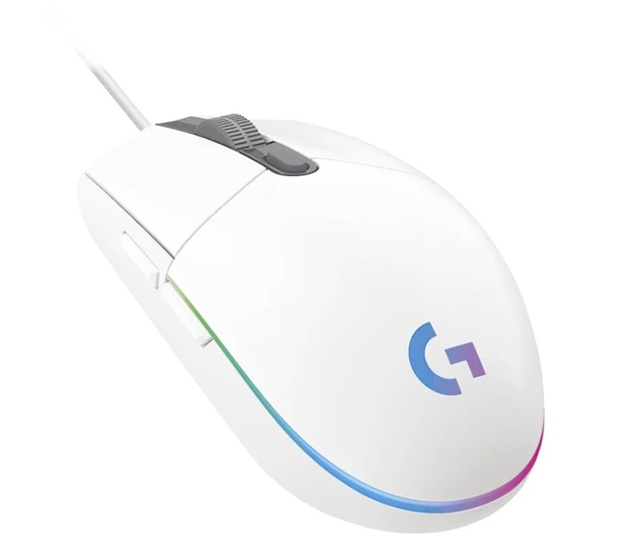 Мышь Logitech G102 Gaming Optical USB LightSync White