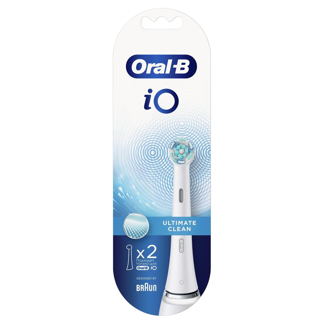 Насадка для зубной щетки Oral-B iO Ultimate Clean White 2 шт