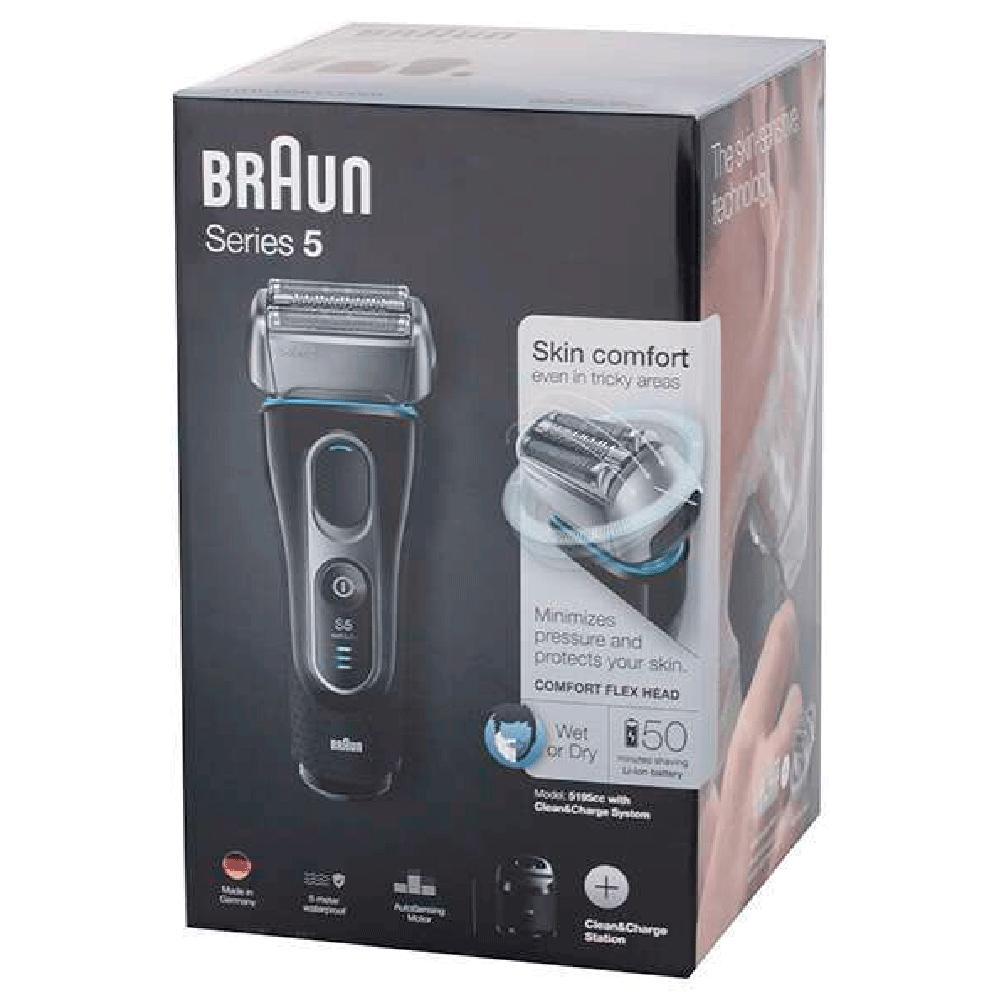 Электробритва Braun Shaver 5195cc BLK/BLK Box
