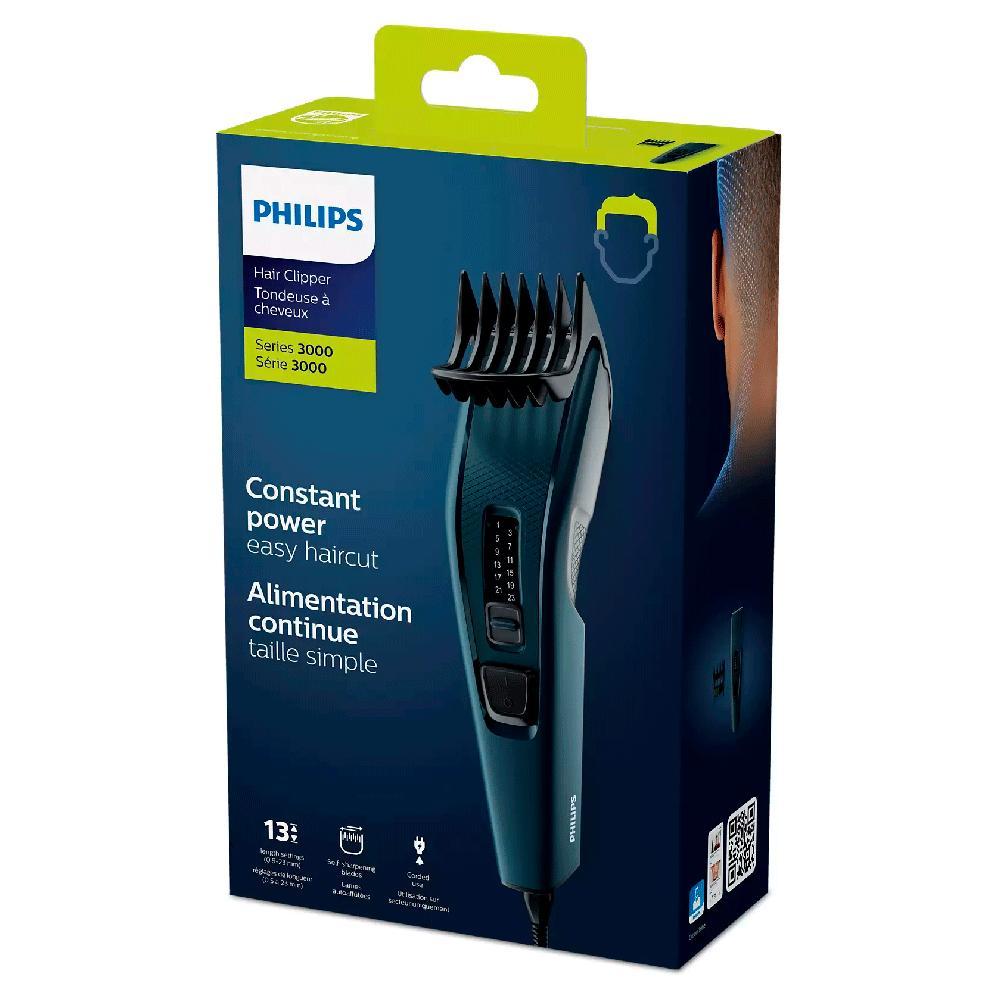 Машинка для стрижки волос Philips HC3505/15, зеленая