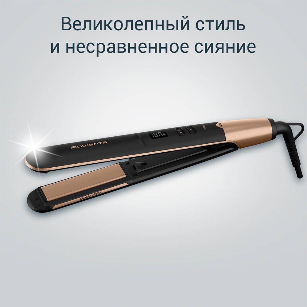 Выпрямитель для волос Rowenta SF4630F0, золотисто-черный