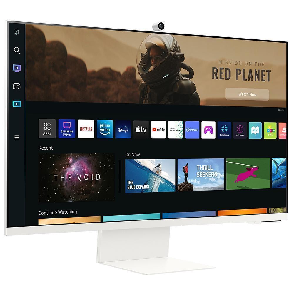 Монитор Samsung Smart LS32BM801UIXCI 32”, белый