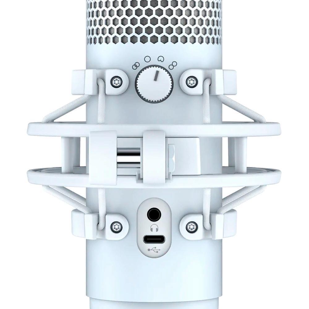 Настольный микрофон HyperХ 519P0AA Quadcast S белый