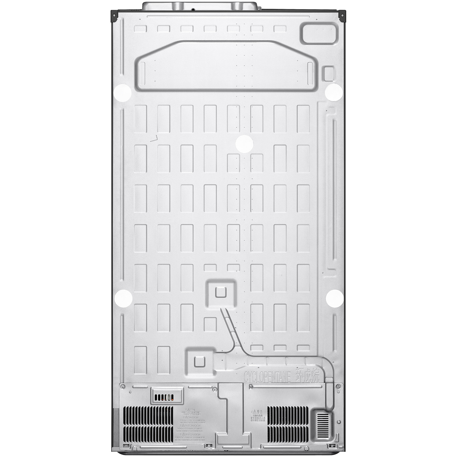 Холодильник LG GC B257JLYV, серый