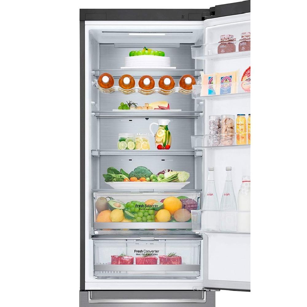 Холодильник LG GC-B 509 SMUM, серебристый