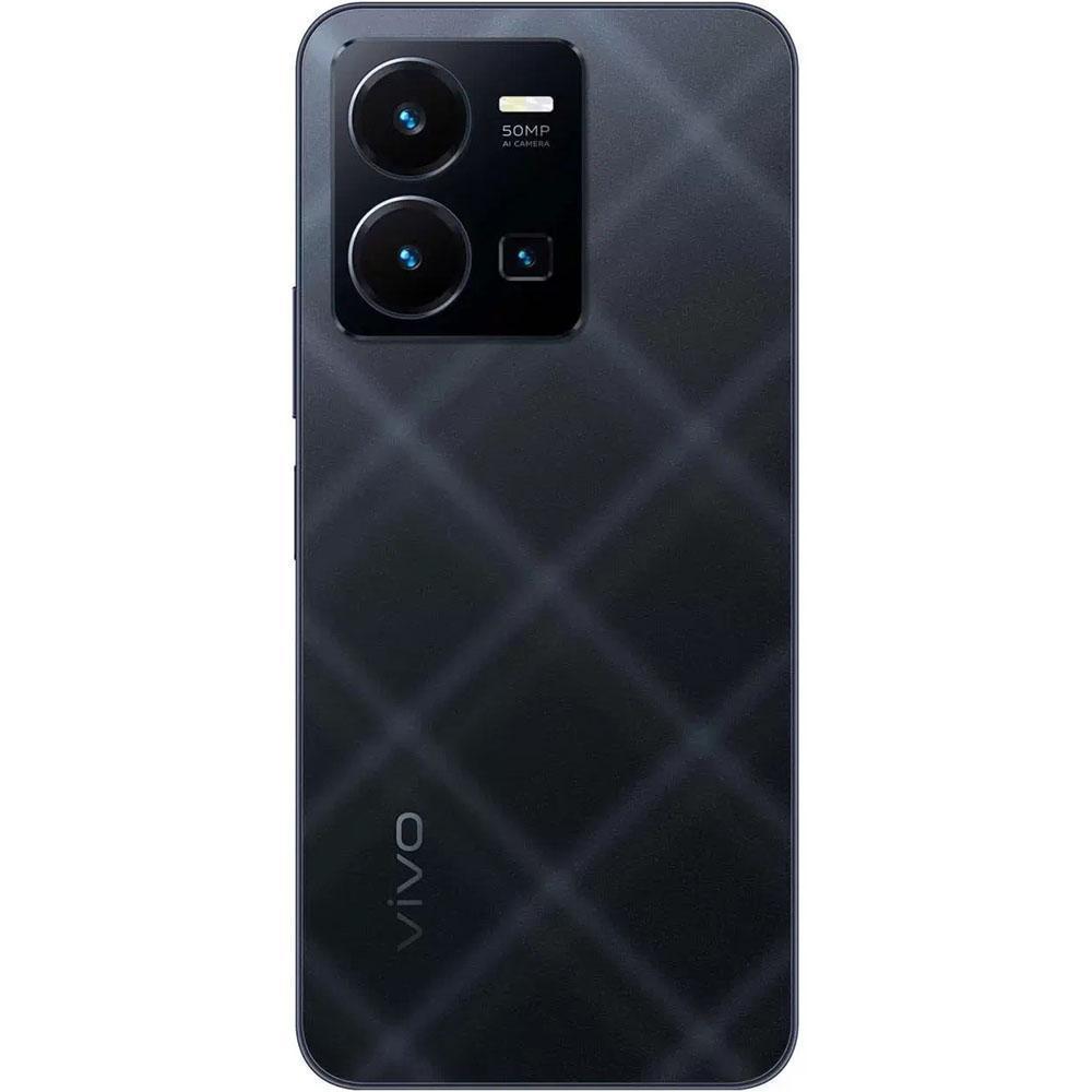 Смартфон Vivo Y35 4/128GB Agate Black (V2205), черный