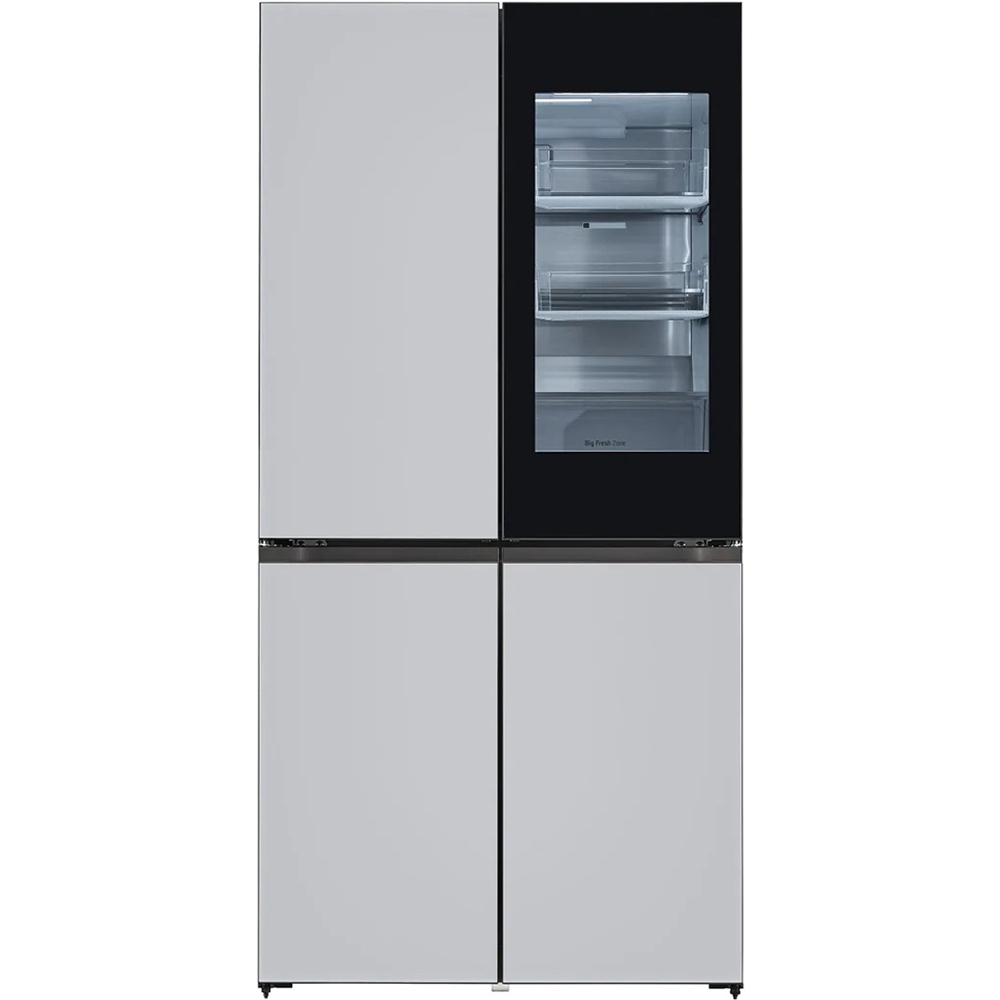Холодильник LG Objet GR-A24 FQAKM, стальной