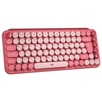 Клавиатура Logitech Pop Keys, розовая