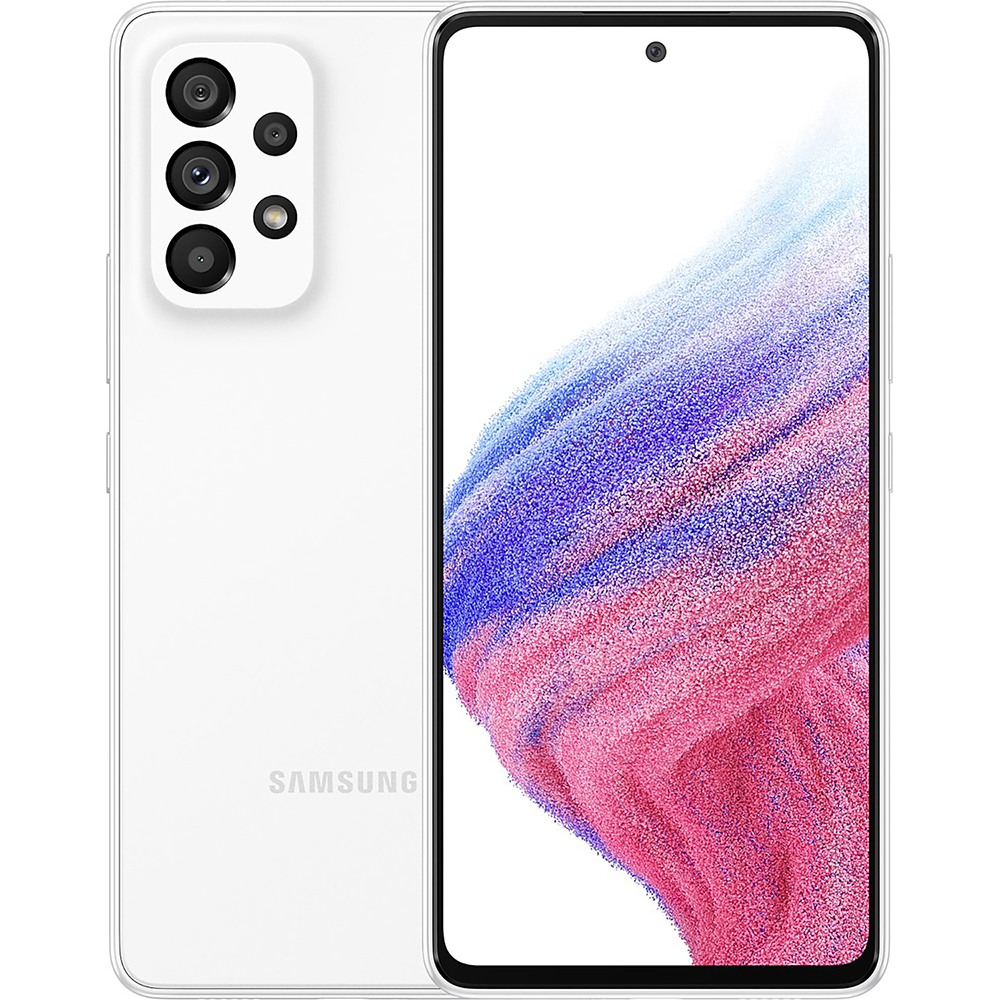 Смартфон Samsung SM A 536 Galaxy A53 128GB EZWDS, белый
