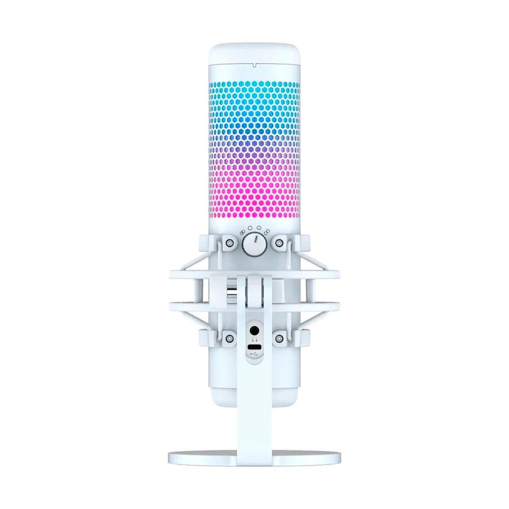 Настольный микрофон HyperХ 519P0AA Quadcast S белый