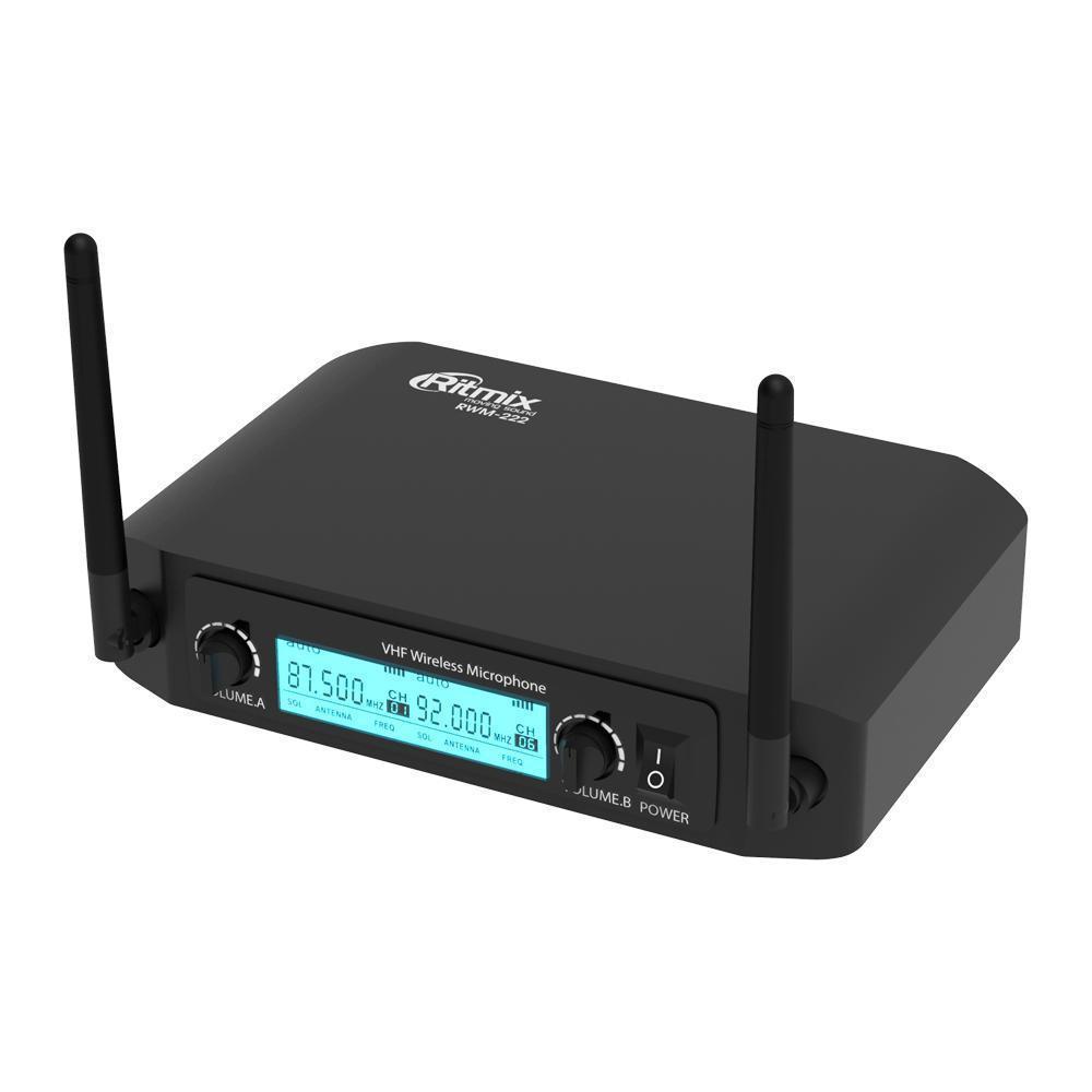 Набор микрофонов Ritmix RWM-222 черные