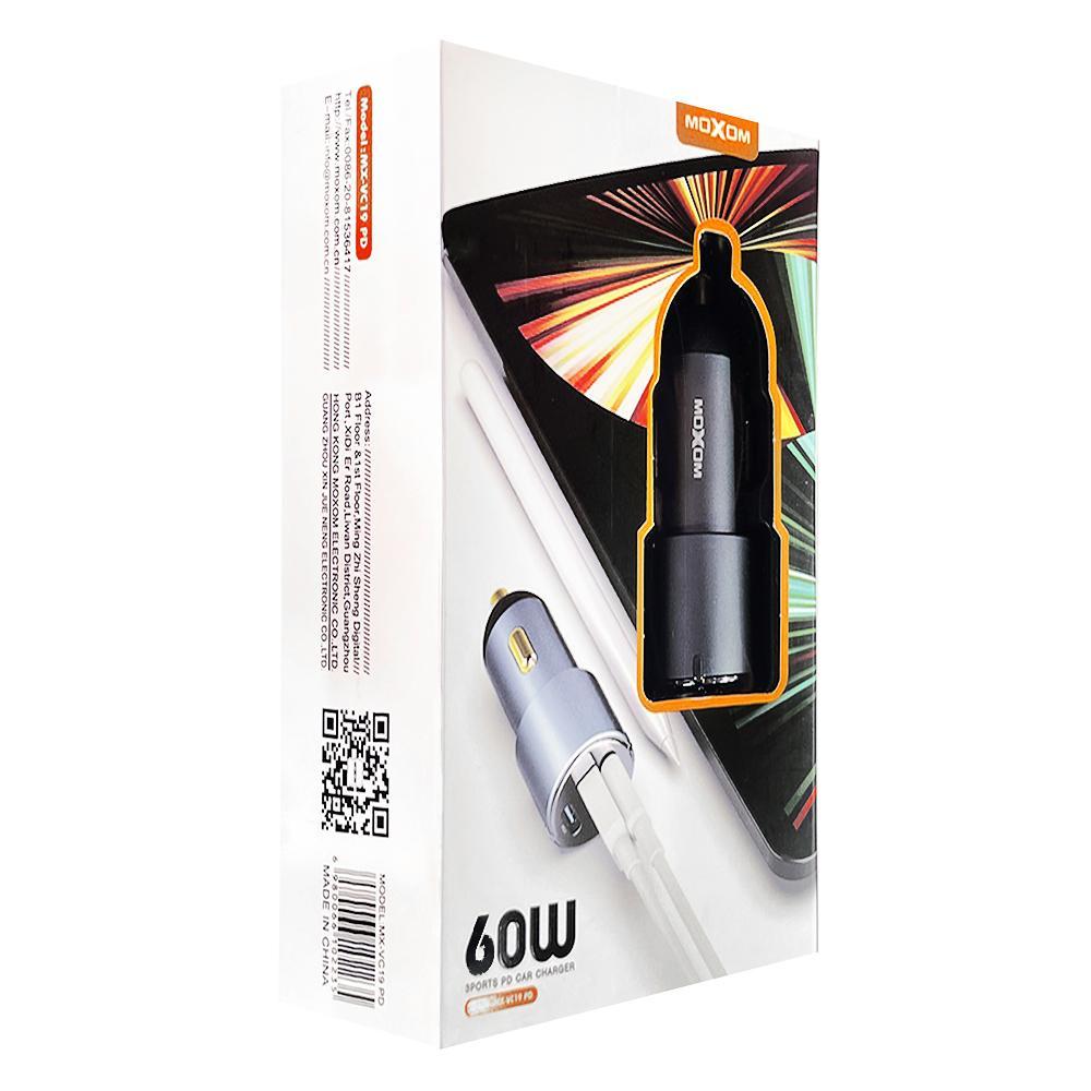 Автомобильное зарядное устройство Moxom MX-VC19 PD