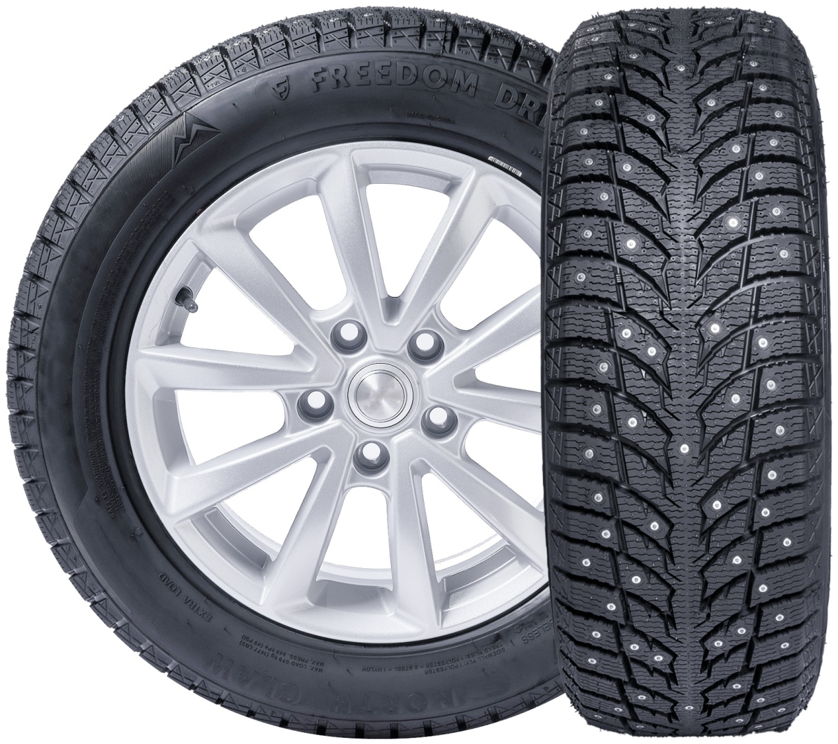 Freedom Drive North Claw 225/55 R18 102 H с шипами
