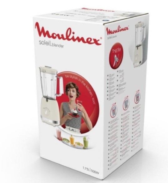 Блендер Moulinex LM355A10 белый
