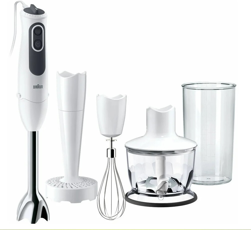 Блендер Braun Multiquick 3 MQ3137 Sauce+ белый