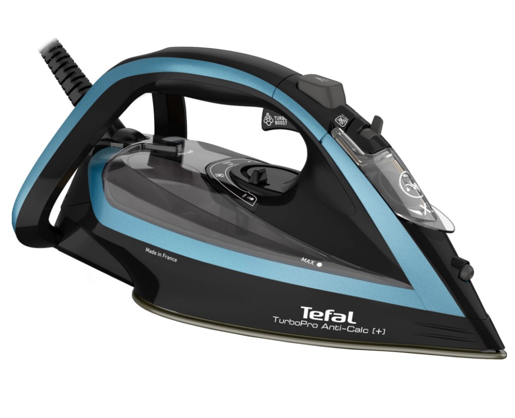 Утюг Tefal FV5695E1 Turbo Pro Anti-Calc черно-синий