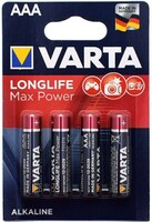 Батарейки Varta Longlife Max Power LR03 MN2400 AAA, 4 шт