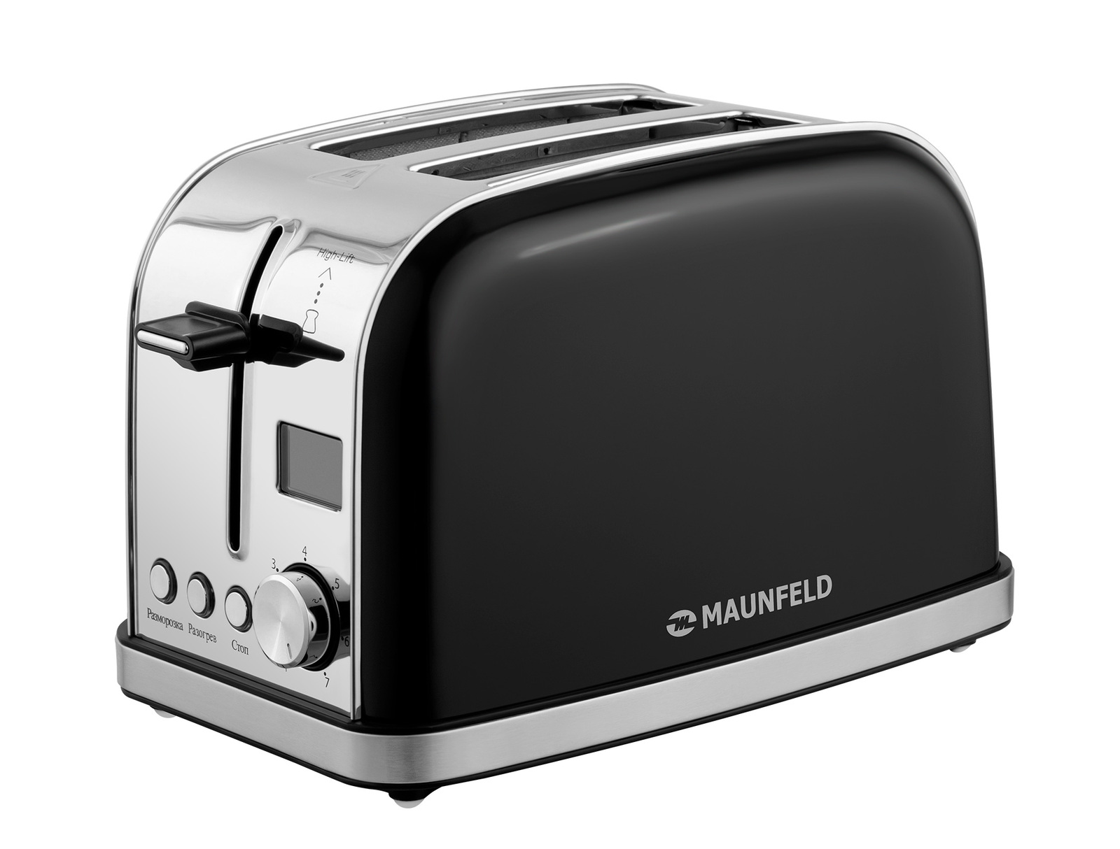 Тостер MAUNFELD MF-821BK черный