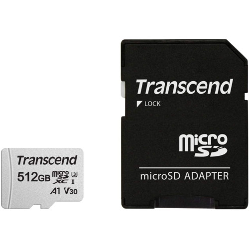 Карта памяти Transcend TS512GUSD300S-A 512Gb