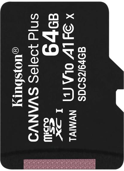 Карта памяти Kingston Micro SDXC SDCS2/64GBSP 64Gb