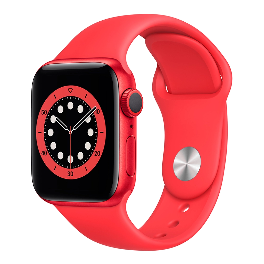 Смарт часы Apple Watch Series 6 GPS, 40mm Red Aluminium Case with Sport Band