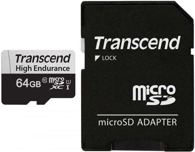 Карта памяти Transcend TS64GUSD350V U1 64Gb