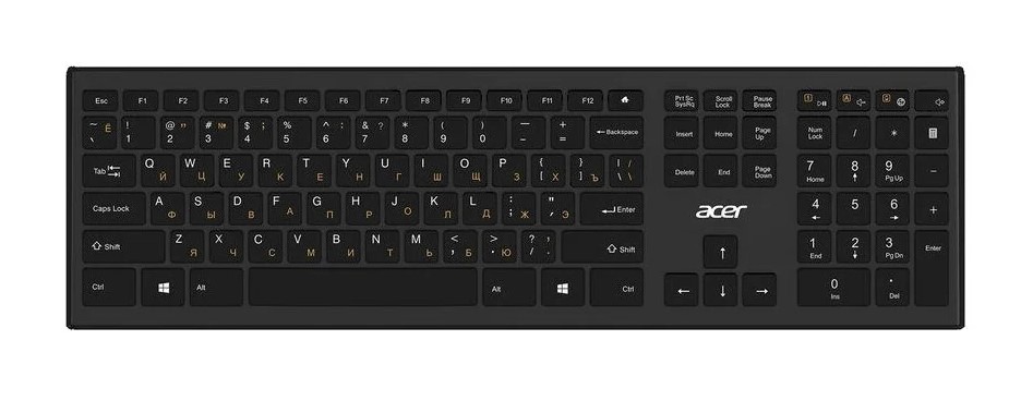 Клавиатура Acer OKR010 черная