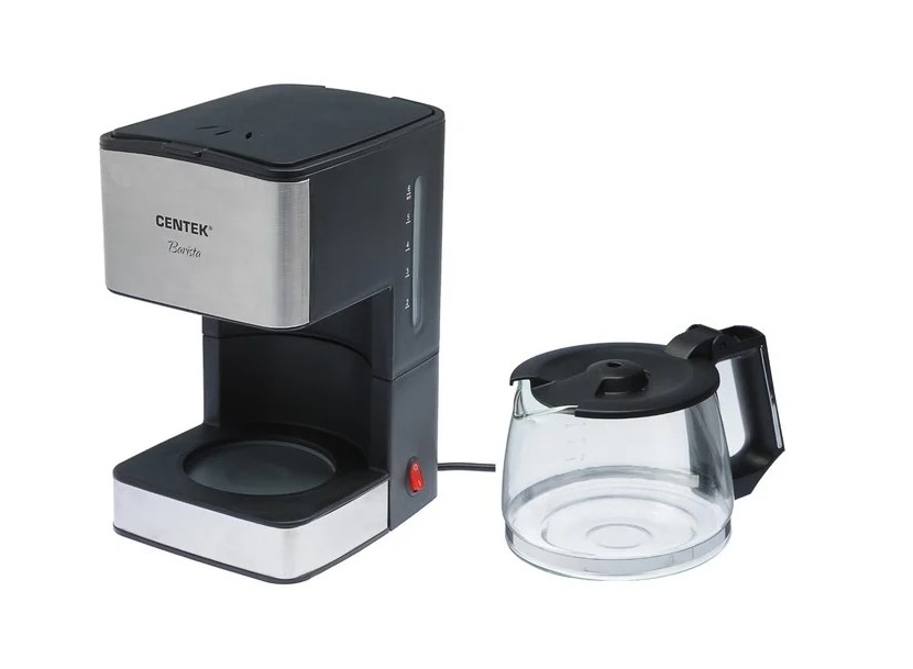 Кофеварка капельная Centek CT-1144 серебристая