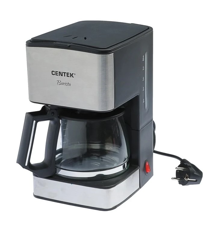 Кофеварка капельная Centek CT-1144 серебристая