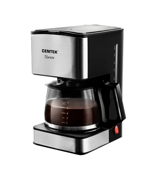Кофеварка капельная Centek CT-1144 серебристая